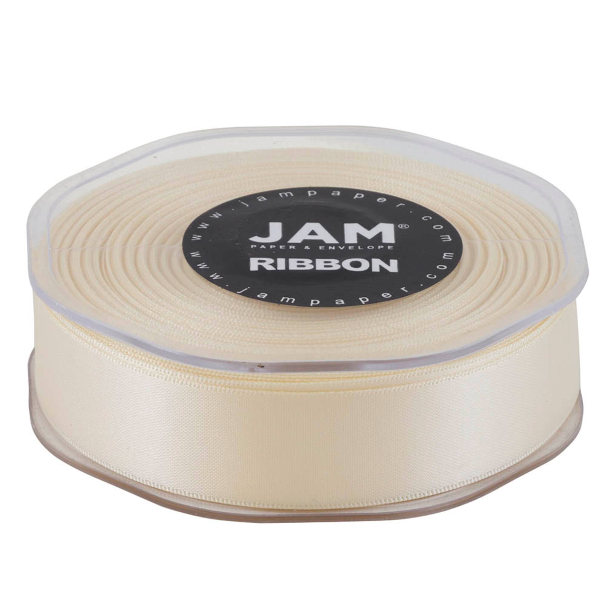 JAM Paper 7/8" x 25yd. Double Face Satin Ribbon